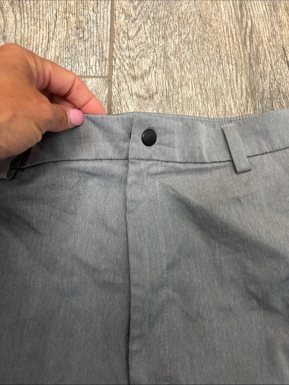 Haggar Men's Gray Casual Shorts